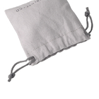 綿織物のドローストリングのギフトを袋に入れるギフトのための封筒の形を浮彫りにしなさい