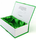 ふたの習慣の結婚の折り畳み式の堅いボール紙のギフト用の箱は印刷した
