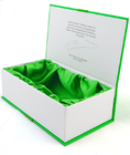 ふたの習慣の結婚の折り畳み式の堅いボール紙のギフト用の箱は印刷した