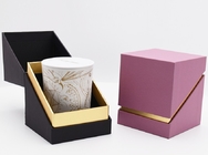 泡の挿入物が付いている装飾的な有機性ペーパー蝋燭のギフト用の箱の折るボール紙の荷箱