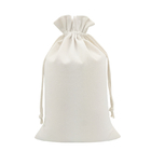 ギフトのキャンバスの綿の小型大きいCapicityの友好的な注文のドローストリング包装袋の生地のドローストリングのギフト袋