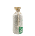 100%の綿のEcoの友好的で再使用可能な洗濯できるバルク豆の米小麦粉の貯蔵